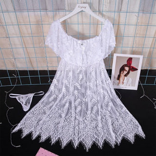 Lingerie Ladies Sexy lace Nightdress M-3XL ALODIA STORE