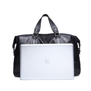 Fashion Men's Travel Bags Luggage Waterproof Suitcase Duffel Bag Big Large Capacity Bags Casual High-Capacity PU Leather Handbag ALODIA STORE