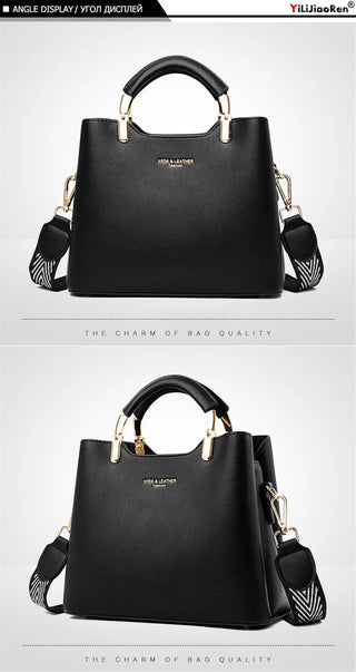 Fashion Hand Bags for Women Famous Brand Leather Shoulder Bag Ladies Purses and Handbags Luxury Handbags Women Bags Designer Sac ALODIA STORE