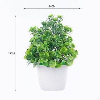 Mini Artificial Aloe Plants Bonsai Small Simulated Tree Pot Plants Fake Flowers Office Table Potted Ornaments Home Garden Decor ALODIA STORE