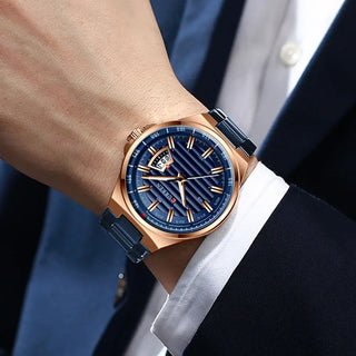 Top Brand CURREN Luxury Quartz Watches for Men Wrist Watch Classic Silver Stainless Steel Strap Men's Watch Waterproof 30M ALODIA STORE