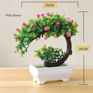 Mini Artificial Aloe Plants Bonsai Small Simulated Tree Pot Plants Fake Flowers Office Table Potted Ornaments Home Garden Decor ALODIA STORE