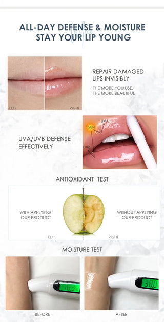 FOCALLURE Lipgloss Last High Shine Glow Plumpling Not-sticky Liquid Moisturizer Lip Balm Waterproof Lip Tint Makeup ALODIA STORE
