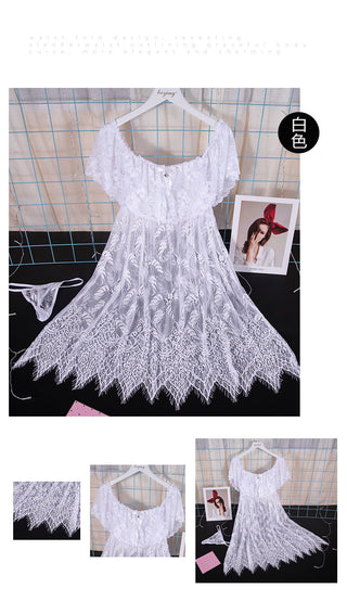 Lingerie Ladies Sexy lace Nightdress M-3XL ALODIA STORE