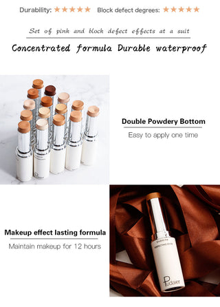 Pudaier 18 color Concealer Foundation Cream Stick ALODIA STORE