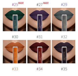 NICEFACE Lip Gloss Nude Matte Liquid Lipstick Lipgloss Waterproof Lip - Alodia Store