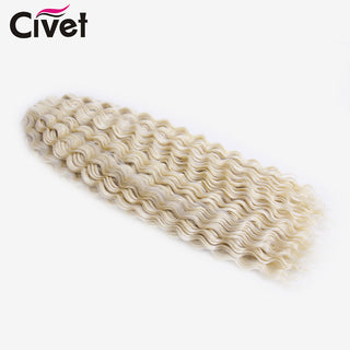 Synthetic Ariel Curl Hair Water Weave Passion Twist Crochet Braids Hair Extensions Ombre Blonde Pink Braiding Hair For Women ALODIA STORE