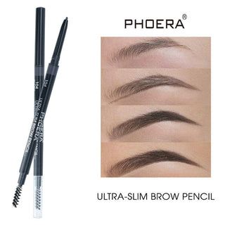 PHOERA eyebrow brush 5 Color Double Ended ALODIA STORE