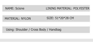 Scione Men Travel Bag Large Capacity Hand Luggage Travel ALODIA STORE