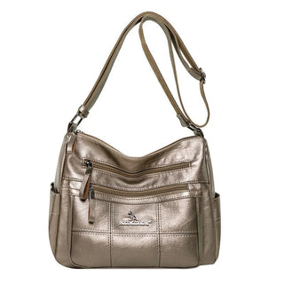 Vintage Women Shoulder Bag Branded Quality Leather Crossbody Bags ALODIA STORE