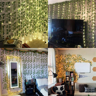 Artificial Plants Home Decor Green Silk Hanging ALODIA STORE
