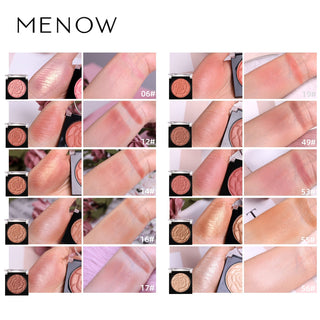 MENOW B705 10-Color Petal Blush Monochrome Blush on ALODIA STORE
