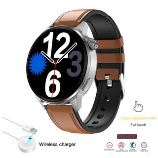 New 390*390 HD Screen NFC Smart Watch Men Bluetooth Call Sport GPS Track Watch Custom Dial Heart Rate ECG PPG Smartwatch For Men ALODIA STORE