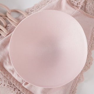 Fashion Female Bra Aet Sexy Lace Tube Top Women Gather Bra Panties Underwear Set ALODIA STORE