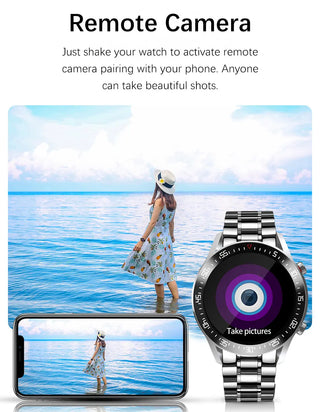 LIGE New Steel Band Digital Watch Men Sport Watches Electronic LED Male Wrist Watch For Men Clock Waterproof Bluetooth Hour+box ALODIA STORE