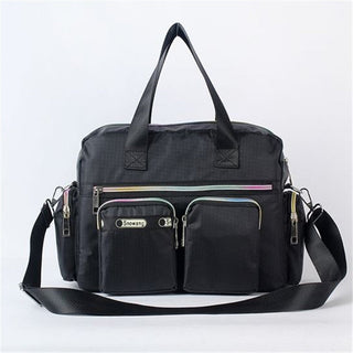 Ladies LargeCapacity Waterproof Tote Bag Flower ALODIA STORE