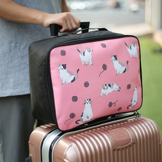 New Travel Cartoon Cosmetic Bag Portable Women Makeup Cases Large Capacity ALODIA STORE