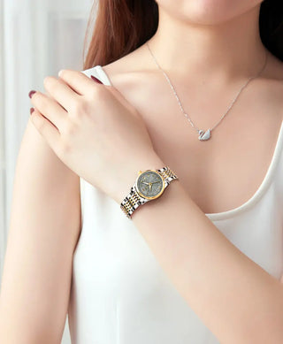 OLEVS Luxury Brand Ladides Automatic Mechanical Wristwatch Waterproof Stainless Steel Simple Watch For Women Gift for girl ALODIA STORE