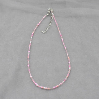 Simple Seed Beads Strand Choker Necklace Women String  Collar Charm Colorful Handmade Bohemia Collier Femme Jewelry Gift ALODIA STORE