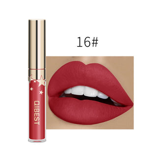 QIBEST Liquid Lipstick Waterproof ALODIA STORE