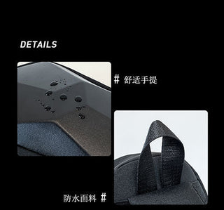 Fashion Chest Bag Men Universal Polyhedron Diagonal Hard Shell Waterproof Function Backpack Riding Couple Shoulder Bag ALODIA STORE