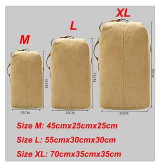 Large Man Travel Bag Mountaineering Backpack Male Luggage Canvas Bucket Shoulder Army Bags For Boys Men Backpacks mochilas XA88C ALODIA STORE