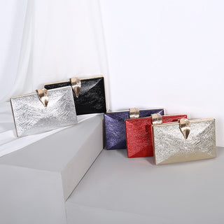Gold For Bridal Metal Leaf Lock Shoulder Bag  ZD1524 ALODIA STORE