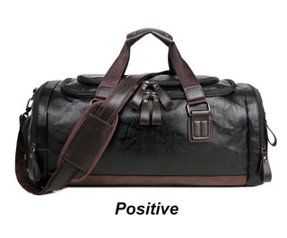 Men Quality Leather Travel Bags Carry on Luggage Bag Men Duffel Bags Handbag Casual Traveling Tote Large Weekend Bag Hot XA631ZC ALODIA STORE