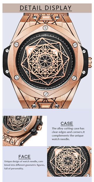 men watch Brand ONOLA Luxury fashion unique sport 2021 new leather quartz watch men relogio masculino ALODIA STORE