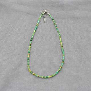 Simple Seed Beads Strand Choker Necklace Women String  Collar Charm Colorful Handmade Bohemia Collier Femme Jewelry Gift ALODIA STORE
