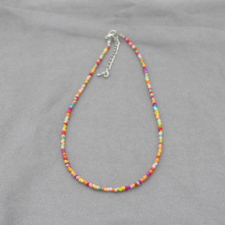 Simple Seed Beads Strand Choker Necklace Women String  Collar Charm Colorful Handmade Bohemia Collier Femme Jewelry Gift ALODIA STORE