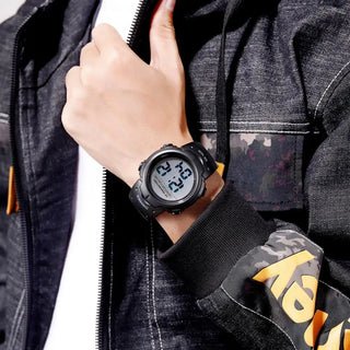 SKMEI Outdoor Sport Watch 100M Waterproof Digital Watch Men Fashion Led Light Stopwatch Wrist Watch Men's Clock Reloj Hombre ALODIA STORE