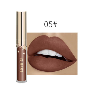 QIBEST Liquid Lipstick Waterproof ALODIA STORE