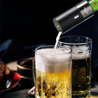 Portable Electric Beer Dispensers 40000 Times/s Ultrasonic Vibration Special Purpose For Bottled & Canned Beer Foam Machine ALODIA STORE