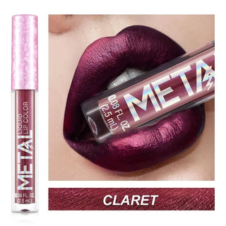 Lips Makeup Glitter Liquid Lipstick Waterproof Shiny Shimmer Metallic Lip Gloss Tint Long Lasting Lipgloss Cosmetics ALODIA STORE