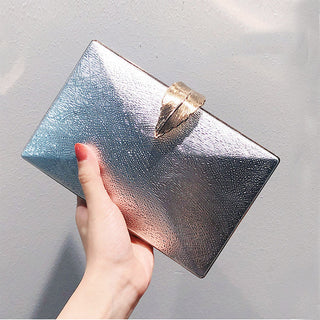 Gold For Bridal Metal Leaf Lock Shoulder Bag  ZD1524 ALODIA STORE