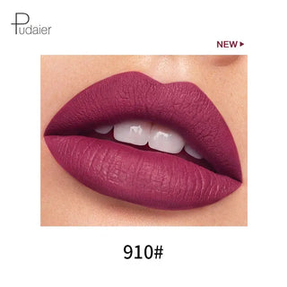 Pudaier Matte Liquid Lipstick Waterproof Professional Makeup Full Portable Lip Glaze for Make Up Tint Lip Gloss Mini Cosmetic ALODIA STORE