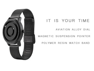 EUTOUR New Innovative Blue Gold Magnetic Metal Multifunctional Watch Men's Fashion Sports Quartz Watch Simple Men's Watch ALODIA STORE