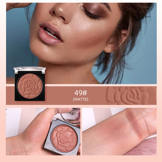 MENOW B705 10-Color Petal Blush Monochrome Blush on ALODIA STORE
