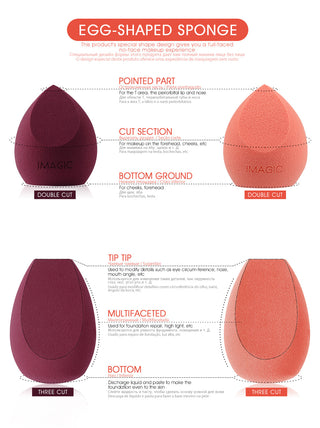 IMAGIC Makeup sponge Foundation ALODIA STORE