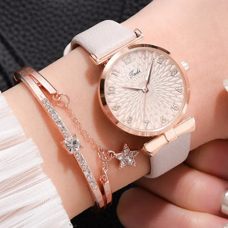 Luxury Women Bracelet Quartz Watches For Women Magnetic Watch Ladies Sports Dress Pink Dial Wrist Watch Clock Relogio Feminino ALODIA STORE