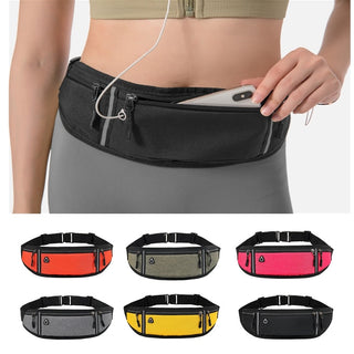 Professional Running Waist Bag Sports Belt Pouch Mobile Phone Case Men Women Hidden Pouch Gym SportsBags Running Belt Waist Pack Alodia Store