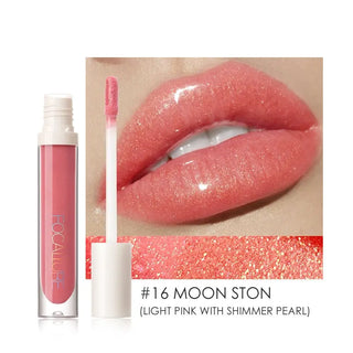 FOCALLURE Lipgloss Last High Shine Glow Plumpling Not-sticky Liquid Moisturizer Lip Balm Waterproof Lip Tint Makeup ALODIA STORE
