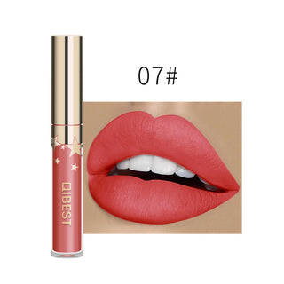 QIBEST Liquid Lipstick Waterproof ALODIA STORE