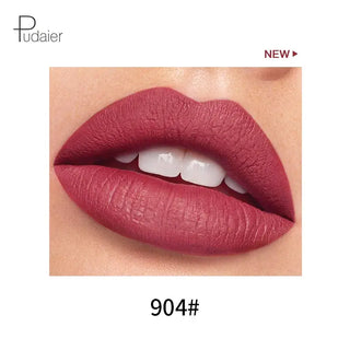 Pudaier Matte Liquid Lipstick Waterproof Professional Makeup Full Portable Lip Glaze for Make Up Tint Lip Gloss Mini Cosmetic ALODIA STORE
