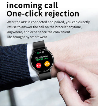 Women Smart Watch Men Smartwatch Heart Rate Monitor Sport Fitness Music Ladies Waterproof Watch For Android IOS Phone ALODIA STORE