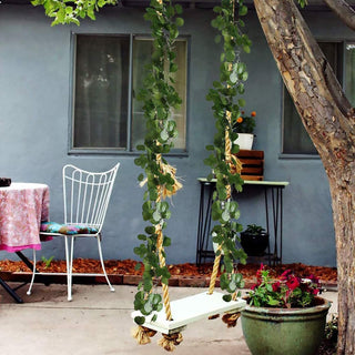 Artificial Plants Home Decor Green Silk Hanging ALODIA STORE