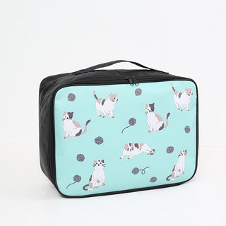 New Travel Cartoon Cosmetic Bag Portable Women Makeup Cases Large Capacity ALODIA STORE