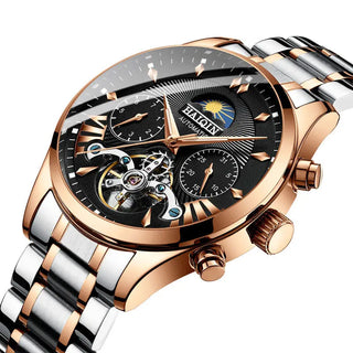 HAIQIN men's/mens watches top brand luxury automatic/mechanical/luxury watch men sport wristwatch mens reloj hombre tourbillon ALODIA STORE