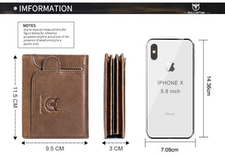 Genuine Leather Purse Me ALODIA STORE